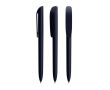 Stylo bille en plastique rotatif à encre noire Super Clip Soft BIC® couleur bleu marine
