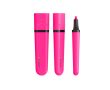 Surligneur fluorescent en plastique, encre d’origine naturelle BIC® couleur rose