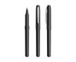 Roller en plastique ergonomique et encre bleue Grip Roller BIC® couleur noir