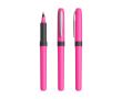 Roller en plastique ergonomique et encre bleue Grip Roller BIC® couleur fuchsia