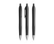 Stylo rétractable en plastique à encre bleue Intensity® Gel Clic BIC® couleur noir