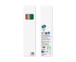 Set de coloriage recyclé certifié FSC® avec 6 crayons BIC® couleur multicolore
