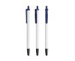 Stylo BIC® en plastique recyclé avec embout tactile et encre bleue couleur bleu marine