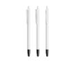 Stylo en plastique avec stylet tactile et encre bleue Clic Stic BIC® couleur blanc