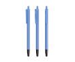 Stylo en plastique avec stylet tactile et encre bleue Clic Stic BIC® couleur bleu
