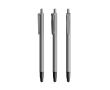 Stylo en plastique avec fonction tactile et encre noire Clic Stic BIC® couleur argenté