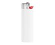 Briquet en plastique très sûr et résistant BIC® J26 couleur blanc