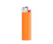 Briquet en plastique au design fin et flamme stable BIC® J23 couleur orange