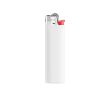 Briquet en plastique au design fin et flamme stable BIC® J23 couleur blanc