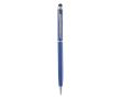 Stylo métallique multifonction avec stylet tactile et encre bleue BIC® couleur bleu