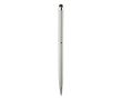 Stylo métallique multifonction avec stylet tactile et encre bleue BIC® couleur argenté
