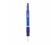 Stylo à bille au corps translucide et encre bleue Click BIC® couleur bleu