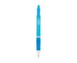 Stylo à bille au corps translucide et encre bleue Click BIC® couleur cyan
