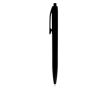 Stylo à bille en plastique à mécanisme rétractable, encre bleue BIC® couleur noir