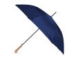 Parapluie automatique à 8 panneaux avec poignée en bois, Ø106 cm couleur bleu marine