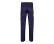 Pantalon multi-poches unisexe en coton et polyester 240 g/m²  couleur bleu