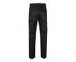 Pantalon de travail en sergé en polyester et coton 200 g/m²  couleur rouge