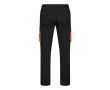 Pantalon de travail unisexe bicolore coton et polyester 240 g/m²  couleur orange