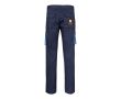 Pantalon de travail avec plusieurs poches en bicolore 240 g/m²  couleur bleu ciel