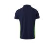 Polo de travail en coton et polyester manches courtes 180 g/m²  couleur vert