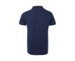 Polo de travail en coton et polyester manches courtes 180 g/m²  couleur bleu ciel