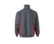 Pull de travail molletonné avec demi-fermeture éclair 260 g/m²  couleur rouge