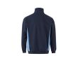 Pull de travail molletonné polyester et coton 260 g/m²  couleur bleu ciel