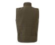 Gilet multi-poches matelassé en polyester 220 g/m²  couleur vert militaire