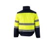 Veste de travail matelassée avec revêtement 180 g/m²  couleur jaune