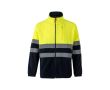 Veste softshell grande taille de travail en polyester 280 g/m²  couleur jaune