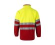 Veste softshell réfléchissante polyester et élasthanne 280 g/m²  couleur rouge