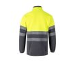 Veste softshell de travail grande taille en polyester 280 g/m²  couleur jaune