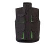 Gilet de travail unisexe multi-poches en polyester 120 g/m² couleur vert forêt