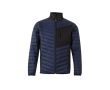 Veste matelassée tissu extensible sur plusieurs zones 265 g/m²  couleur bleu