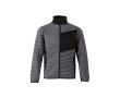 Veste matelassée tissu extensible sur plusieurs zones 265 g/m²  couleur gris