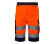Bermuda de travail couleurs vives élément réfléchissant 210 g/m²  couleur orange