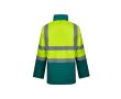Parka de travail 4 en 1 en polyester extra grande 180 g/m²  couleur vert