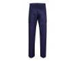 Pantalon en coton et polyester avec taille élastique 190 g/m²  couleur bleu
