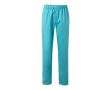 Pantalon unisexe en coton et polyester taille élastique 190 g/m²  couleur turquoise