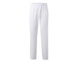 Pantalon en sergé coton et polyester couleur blanche 190 g/m²  couleur blanc