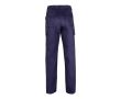 Pantalon multi-poches unisexe en coton et polyester 200 g/m²  couleur bleu