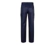 Pantalon multi-poches unisexe en coton et polyester 200 g/m²  couleur bleu marine