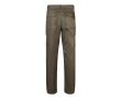 Pantalon multi-poches unisexe en coton et polyester 200 g/m²  couleur vert militaire