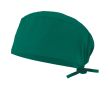 Bonnet sanitaire en sergé polyester et coton 190 g/m² couleur vert