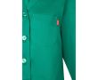Blouse de travail manches longues polyester et coton 175 g/m²  couleur vert