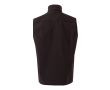 Gilet de travail softshell doublure polaire polyester 280 g/m²  couleur noir