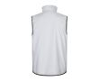 Gilet de travail softshell doublure polaire polyester 280 g/m²  couleur blanc