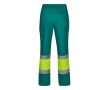 Pantalon de travail unisexe en polyester et coton 190 g/m²  couleur vert