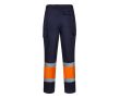 Pantalon de travail unisexe en coton et polyester 190 g/m²  couleur orange