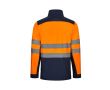 Veste softshell doublure polaire grande taille 280 g/m² couleur orange